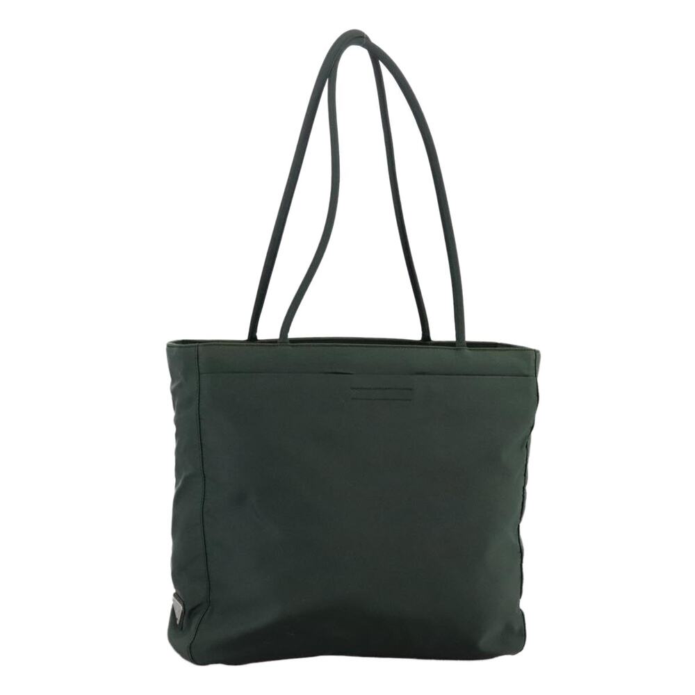PRADA Tote Bag Nylon Green